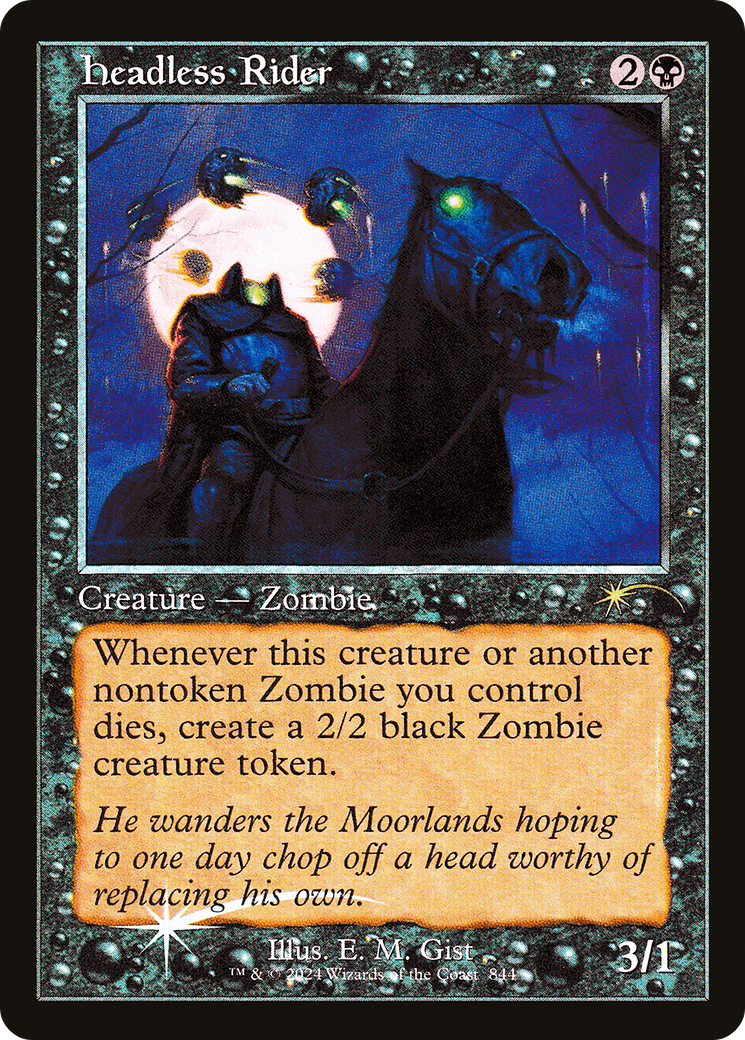 Headless Rider (Retro Frame) [Secret Lair Drop Series] | Pegasus Games WI