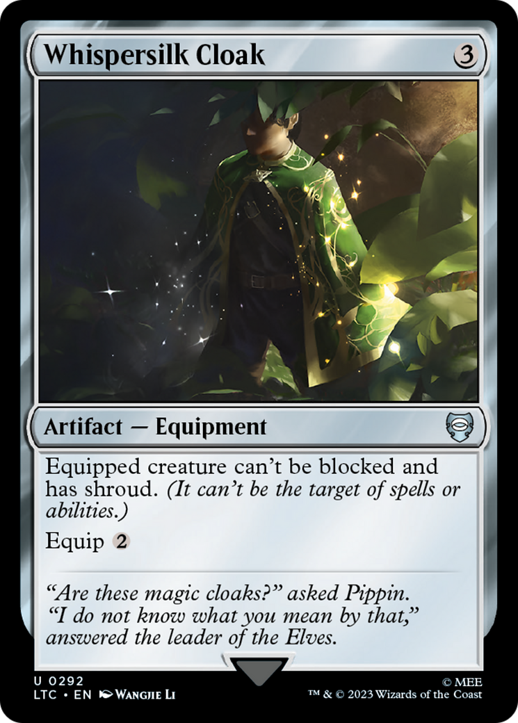 Whispersilk Cloak [The Lord of the Rings: Tales of Middle-Earth Commander] | Pegasus Games WI