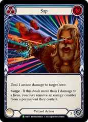 Sap (Blue) [FAB117] (Promo)  Rainbow Foil | Pegasus Games WI