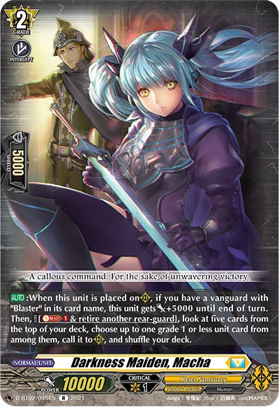 Darkness Maiden, Macha (D-BT02/045EN) [A Brush with the Legends] | Pegasus Games WI