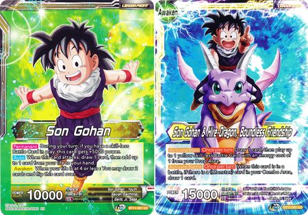 Son Gohan // Son Gohan & Hire-Dragon, Boundless Friendship (BT11-091) [Vermilion Bloodline 2nd Edition] | Pegasus Games WI