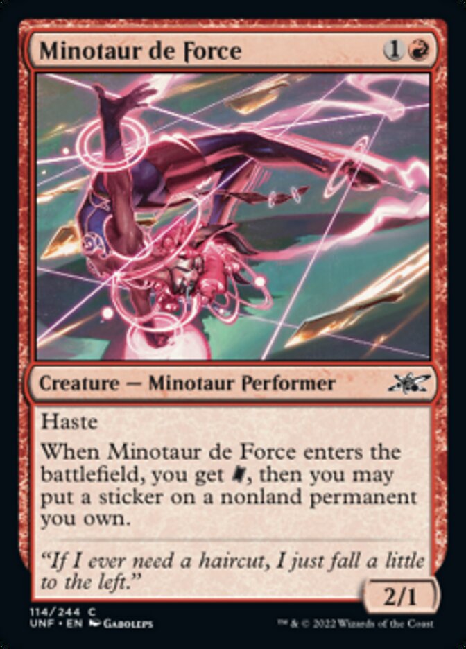 Minotaur de Force [Unfinity] | Pegasus Games WI