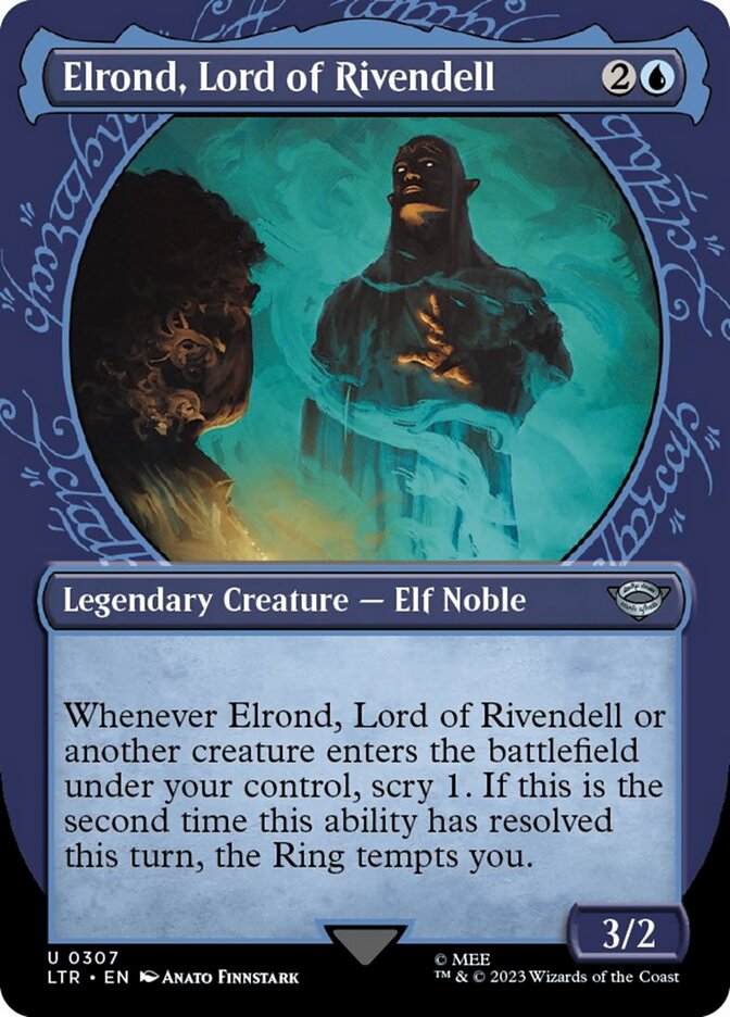 Elrond, Lord of Rivendell (Showcase Ring Frame) [The Lord of the Rings: Tales of Middle-Earth] | Pegasus Games WI