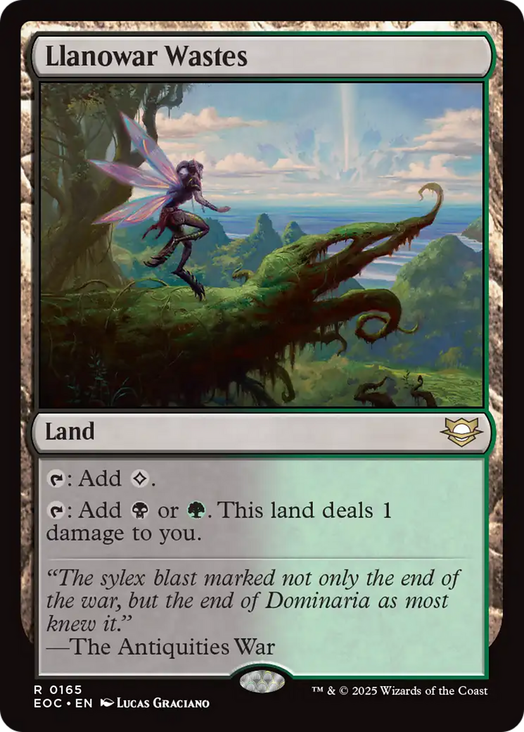 Llanowar Wastes [Edge of Eternities Commander] | Pegasus Games WI