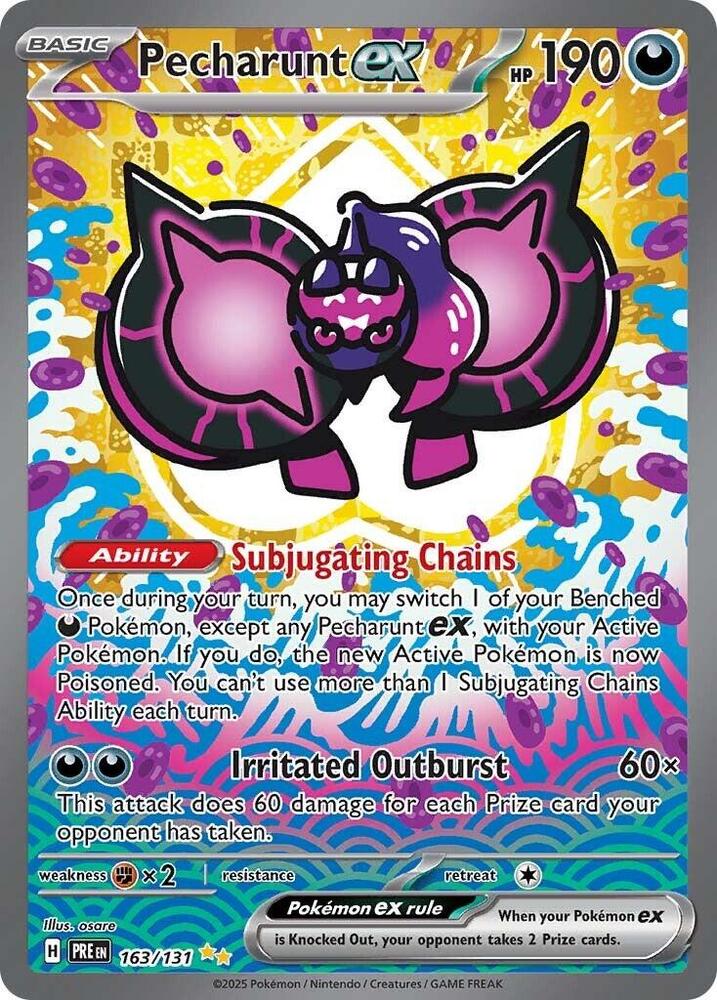 Pecharunt ex (163/131) [Scarlet & Violet: Prismatic Evolutions] | Pegasus Games WI