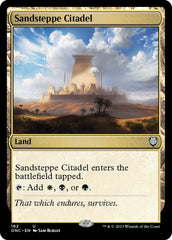 Sandsteppe Citadel [Phyrexia: All Will Be One Commander] | Pegasus Games WI