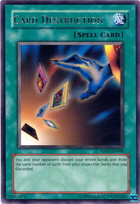 Card Destruction [RP01-EN084] Rare | Pegasus Games WI