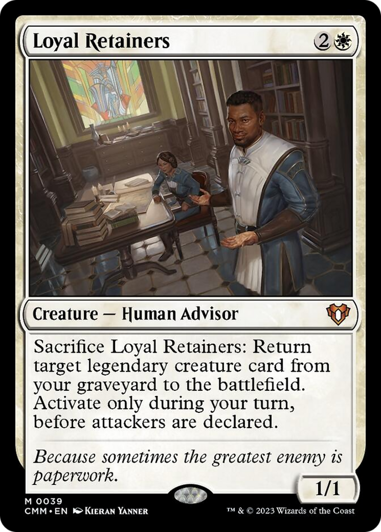 Loyal Retainers [Commander Masters] | Pegasus Games WI