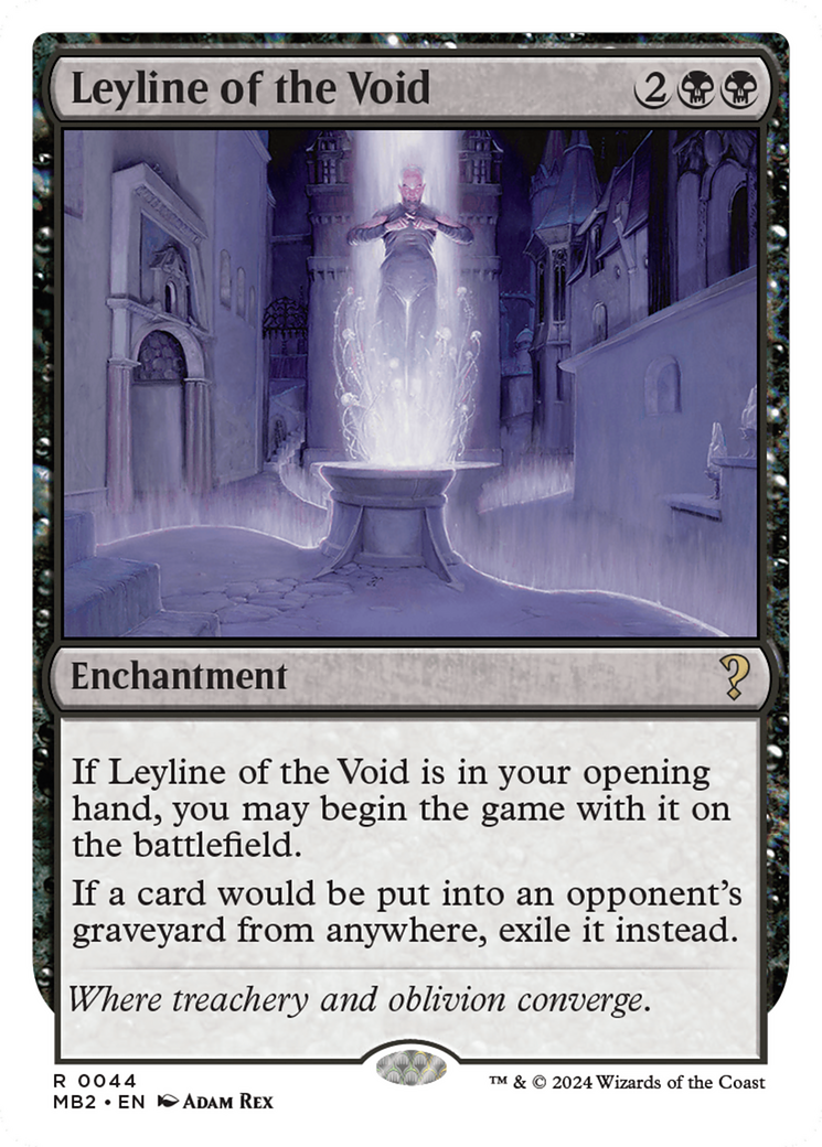 Leyline of the Void (White Border) [Mystery Booster 2] | Pegasus Games WI