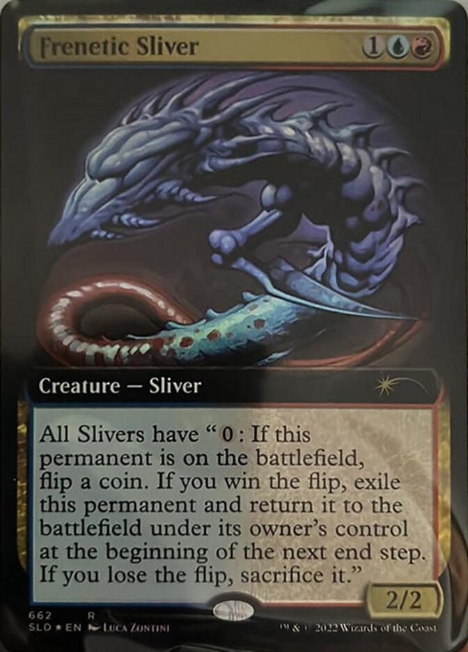 Frenetic Sliver (Extended Art) [Secret Lair Drop Promos] | Pegasus Games WI