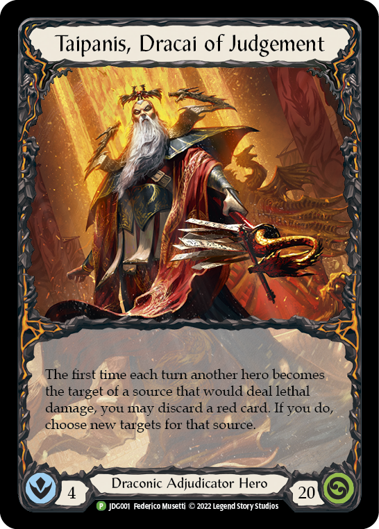 Taipanis, Dracai of Judgement [JDG001] (Promo)  Cold Foil | Pegasus Games WI