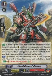 Lizard General, Conroe (G-LD02/010EN) [G-Legend Deck Vol.2: The Overlord Blaze] | Pegasus Games WI