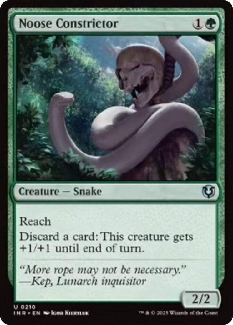Noose Constrictor [Innistrad Remastered] | Pegasus Games WI