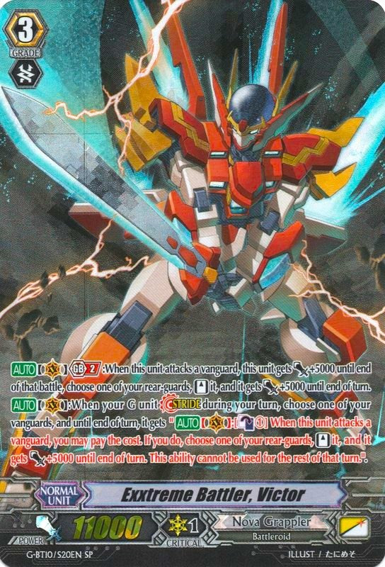 Exxtreme Battler, Victor (G-BT10/S20EN) [Raging Clash of the Blade Fangs] | Pegasus Games WI
