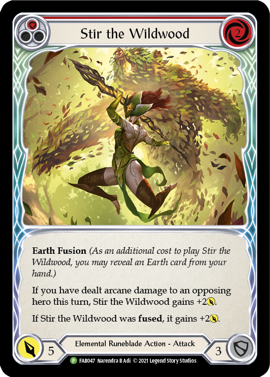 Stir the Wildwood [FAB047] (Promo)  Rainbow Foil | Pegasus Games WI