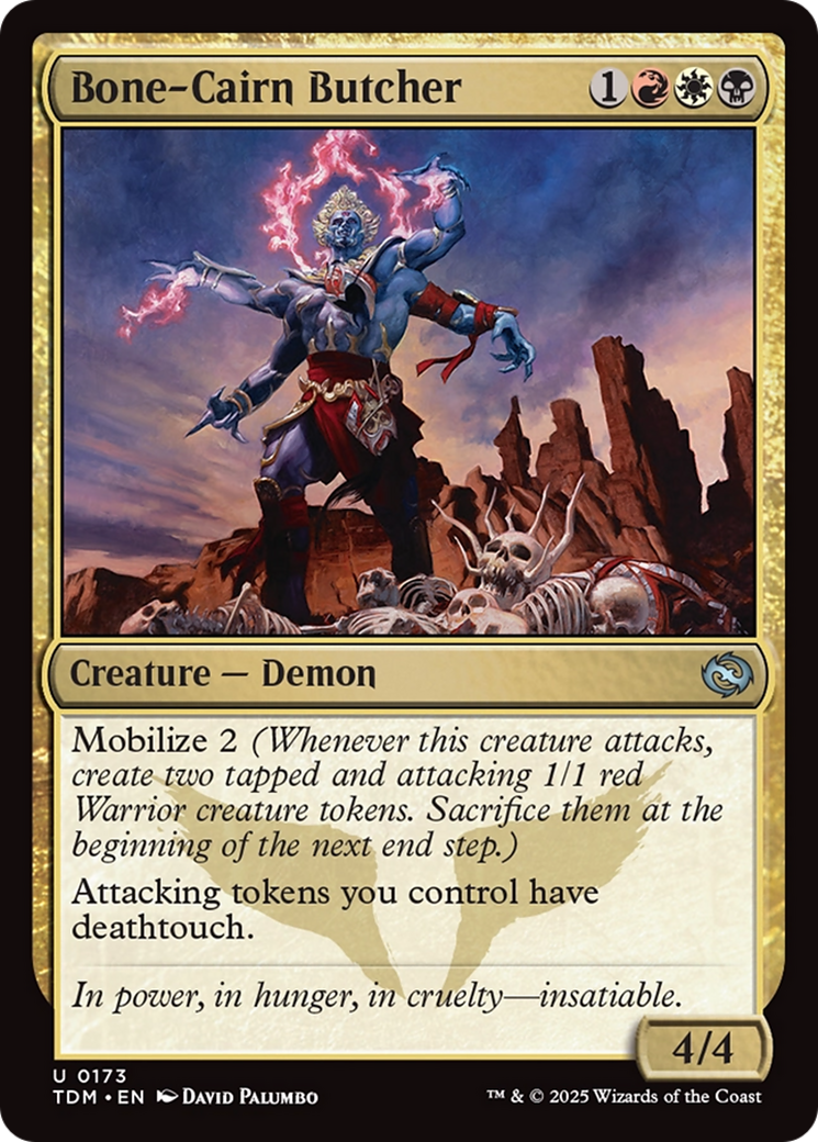 Bone-Cairn Butcher [Tarkir: Dragonstorm] | Pegasus Games WI
