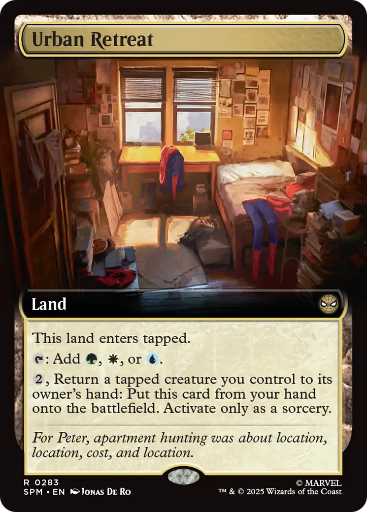 Urban Retreat (Extended Art) [Marvel's Spider-Man] | Pegasus Games WI