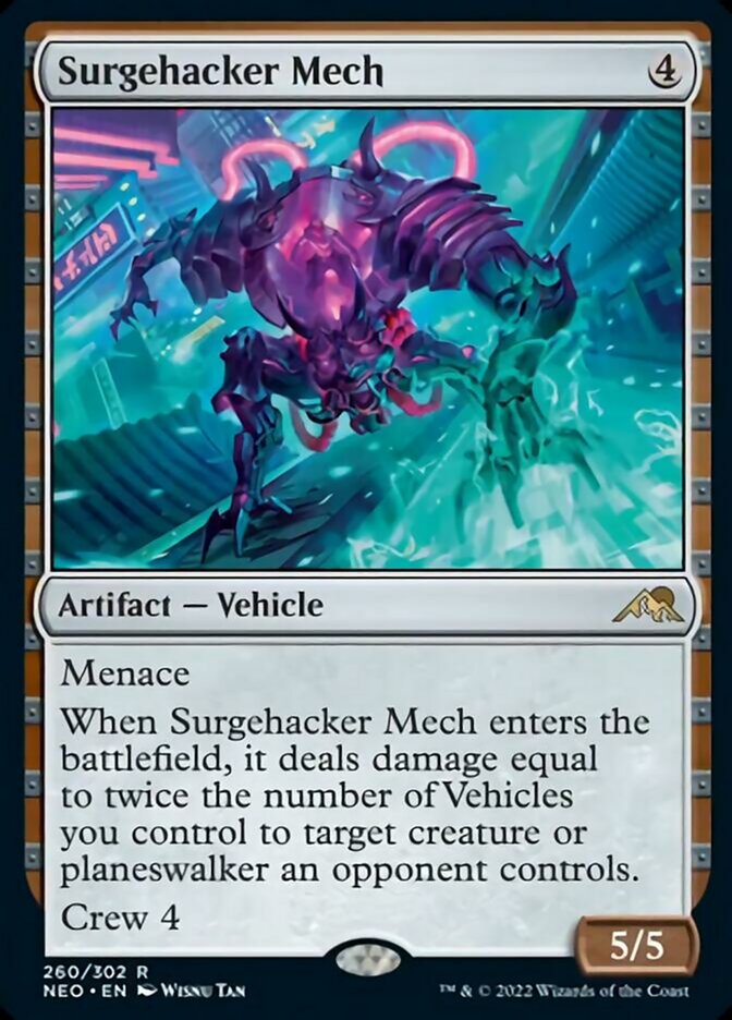 Surgehacker Mech [Kamigawa: Neon Dynasty] | Pegasus Games WI