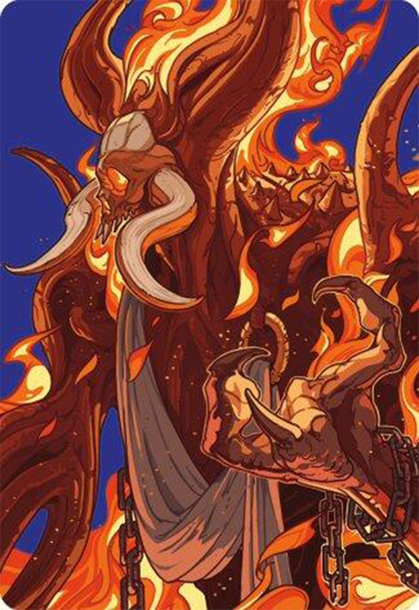 Phlage, Titan of Fire's Fury Art Card [Modern Horizons 3 Art Series] | Pegasus Games WI