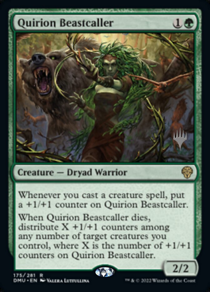 Quirion Beastcaller (Promo Pack) [Dominaria United Promos] | Pegasus Games WI