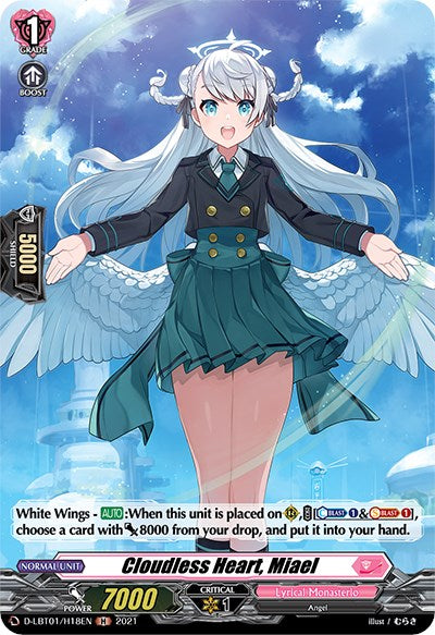 Cloudless Heart, Miael (D-LBT01/H18EN) [Lyrical Melody] | Pegasus Games WI