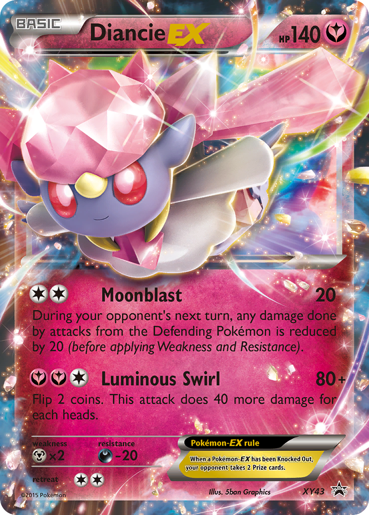 Diancie EX (XY43) [XY: Black Star Promos] | Pegasus Games WI