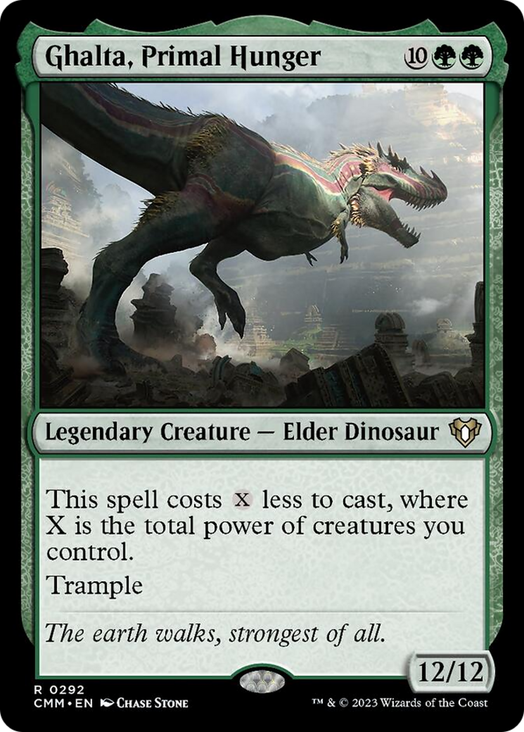 Ghalta, Primal Hunger [Commander Masters] | Pegasus Games WI
