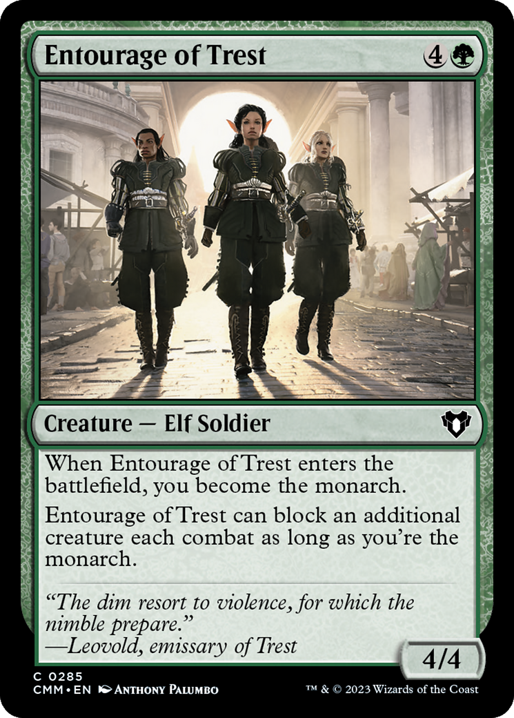 Entourage of Trest [Commander Masters] | Pegasus Games WI
