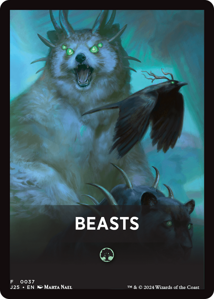 Beasts Theme Card [Foundations Jumpstart Front Cards] | Pegasus Games WI