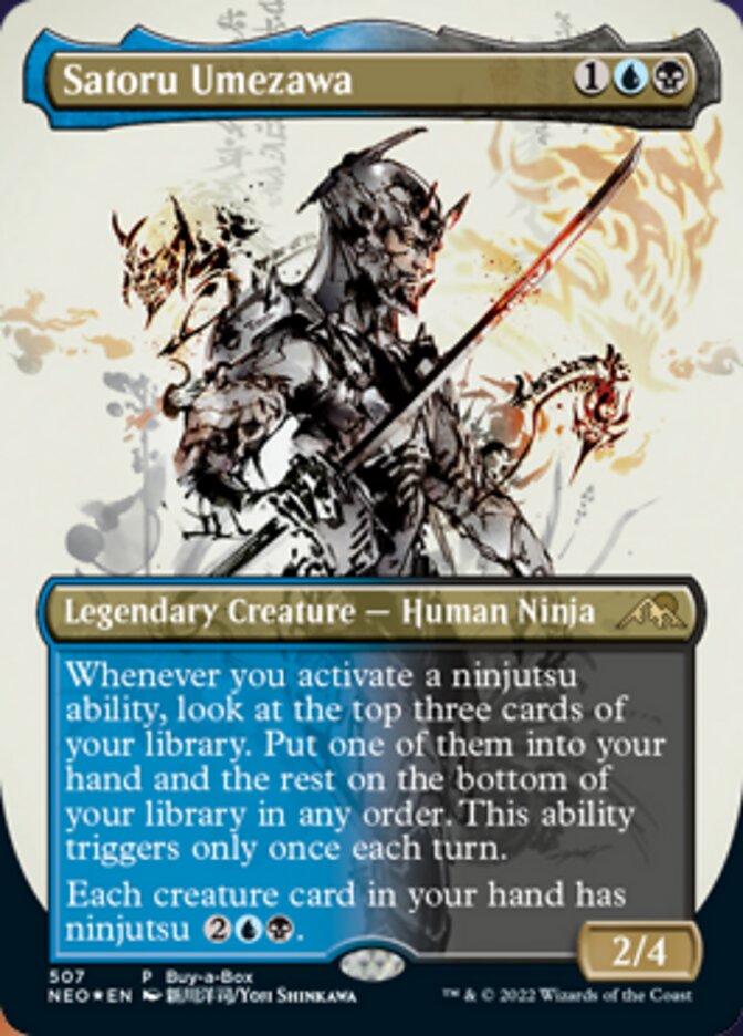 Satoru Umezawa (Buy-A-Box) [Kamigawa: Neon Dynasty] | Pegasus Games WI