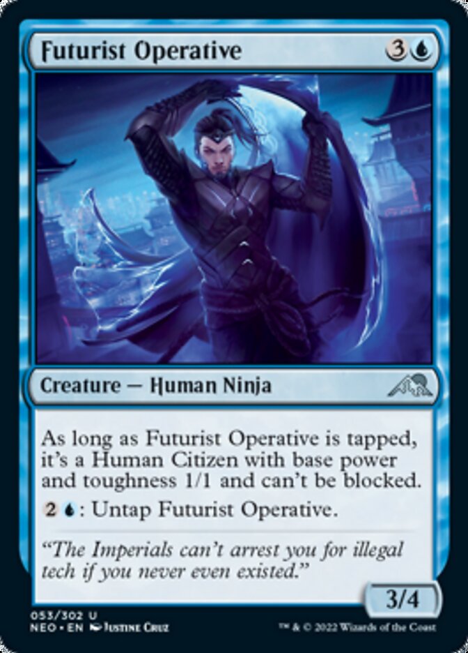 Futurist Operative [Kamigawa: Neon Dynasty] | Pegasus Games WI