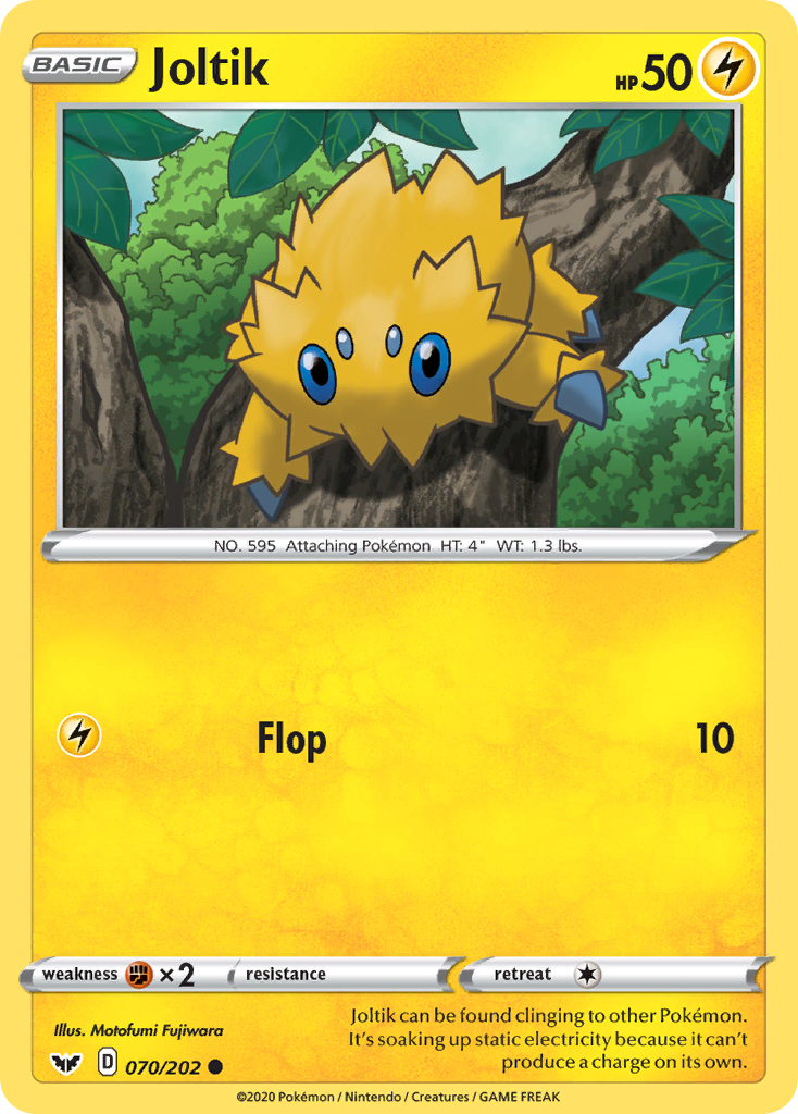 Joltik (070/202) [Sword & Shield: Base Set] | Pegasus Games WI