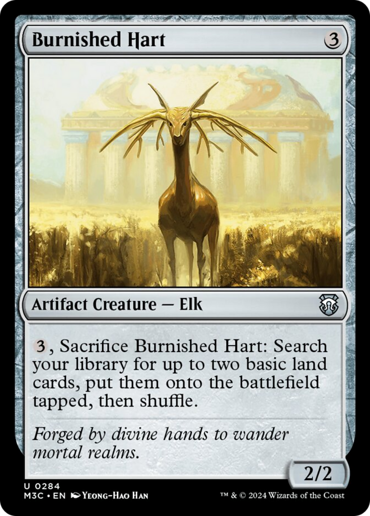 Burnished Hart (Ripple Foil) [Modern Horizons 3 Commander] | Pegasus Games WI