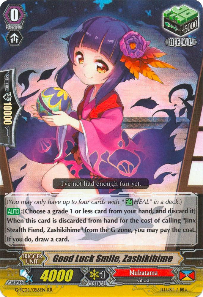 Good Luck Smile, Zashikihime (G-FC04/056EN) [Fighters Collection 2017] | Pegasus Games WI