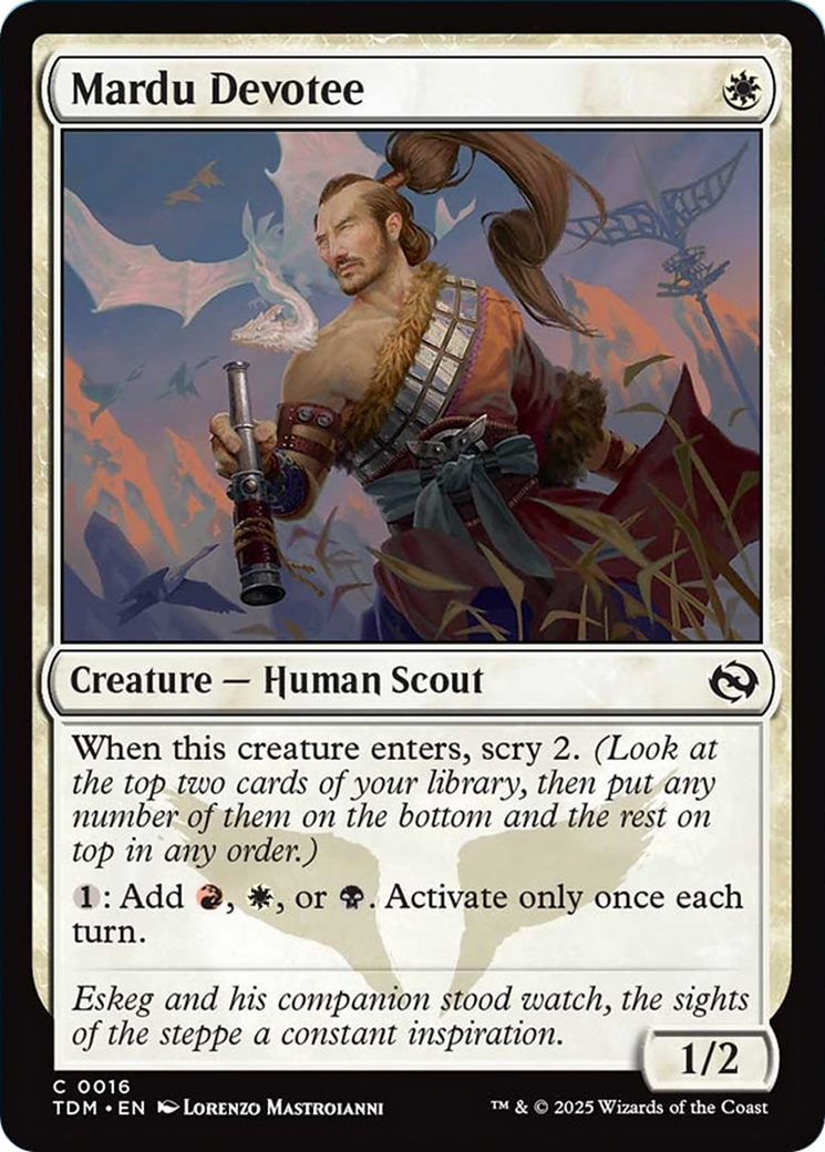 Mardu Devotee [Tarkir: Dragonstorm] | Pegasus Games WI