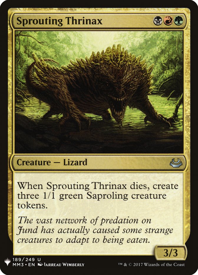 Sprouting Thrinax [Mystery Booster] | Pegasus Games WI