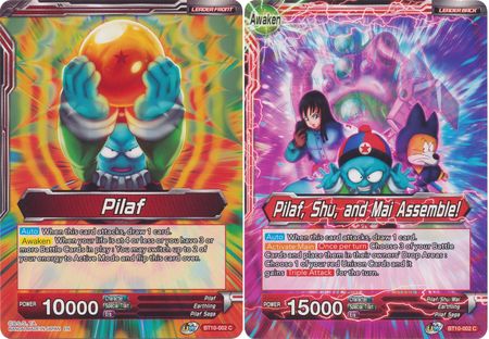 Pilaf // Pilaf, Shu, and Mai Assemble! (BT10-002) [Rise of the Unison Warrior 2nd Edition] | Pegasus Games WI