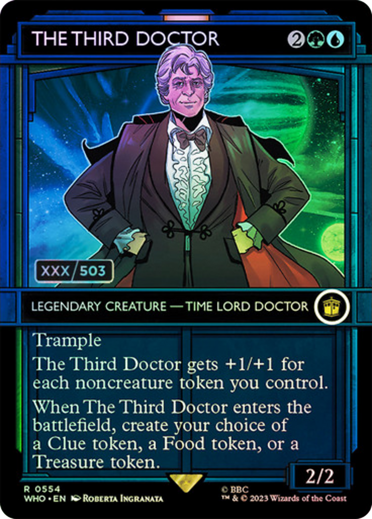 The Third Doctor (Serial Numbered) [Doctor Who] | Pegasus Games WI