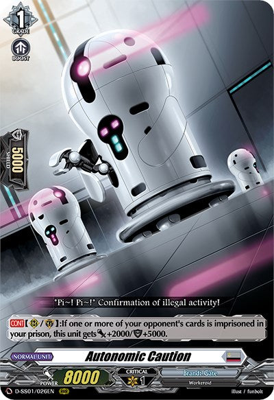 Autonomic Caution (D-SS01/026EN) [Festival Collection 2021] | Pegasus Games WI