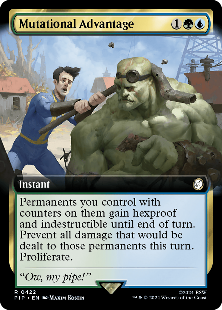 Mutational Advantage (Extended Art) [Fallout] | Pegasus Games WI