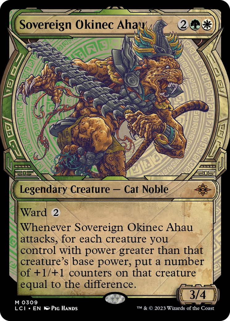 Sovereign Okinec Ahau (Showcase) [The Lost Caverns of Ixalan] | Pegasus Games WI