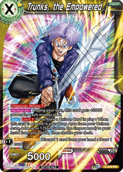 Trunks, the Empowered (P-378) [Promotion Cards] | Pegasus Games WI