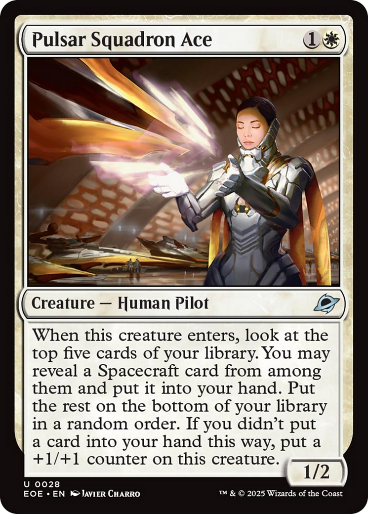 Pulsar Squadron Ace [Edge of Eternities] | Pegasus Games WI
