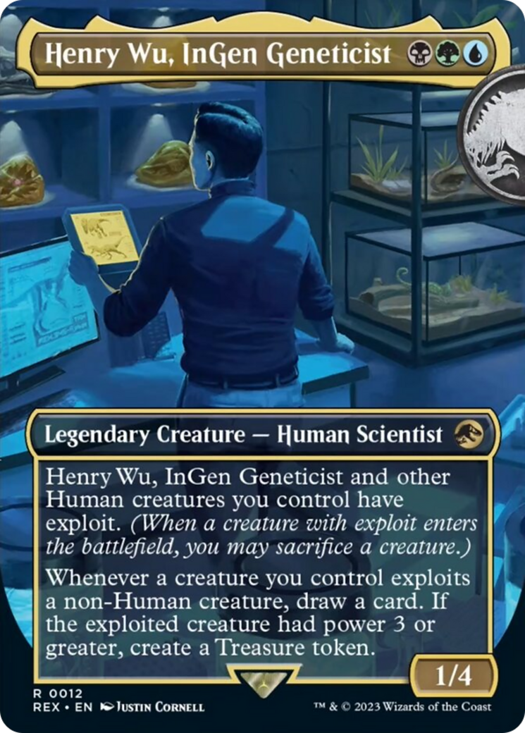 Henry Wu, InGen Geneticist (Borderless) [Jurassic World Collection] | Pegasus Games WI