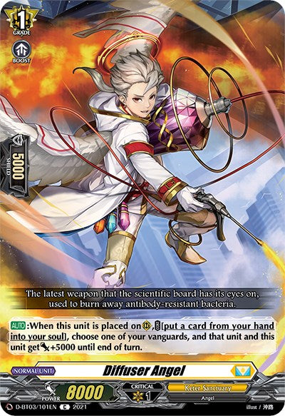Diffuser Angel (D-BT03/101EN) [Advance of Intertwined Stars] | Pegasus Games WI