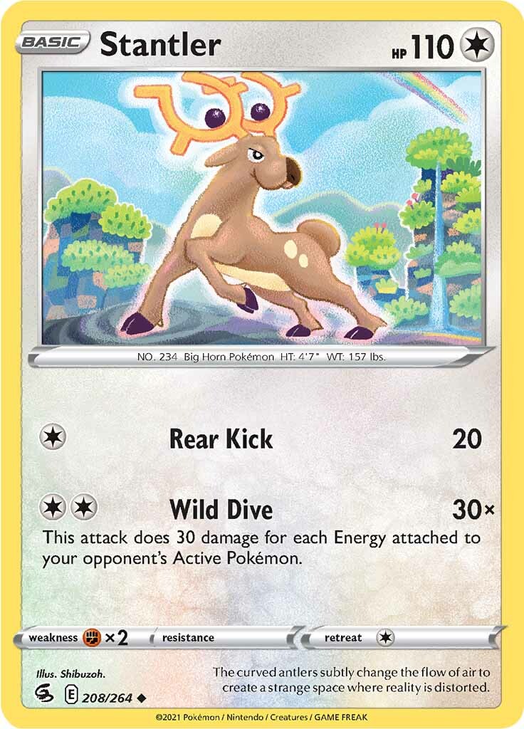 Stantler (208/264) [Sword & Shield: Fusion Strike] | Pegasus Games WI