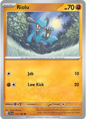 Riolu (112/198) [Scarlet & Violet: Base Set] | Pegasus Games WI