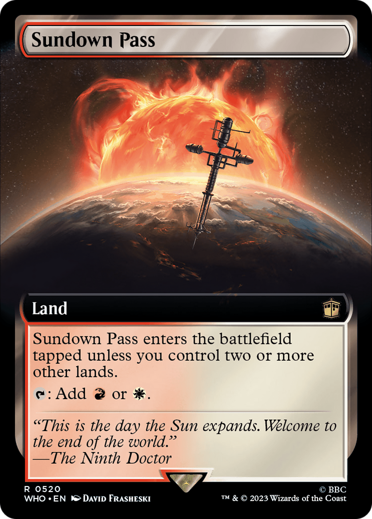 Sundown Pass (Extended Art) [Doctor Who] | Pegasus Games WI