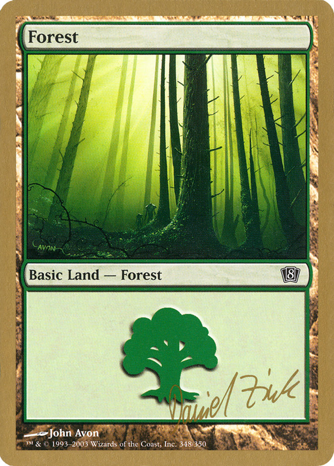 Forest (dz348) (Daniel Zink) [World Championship Decks 2003] | Pegasus Games WI