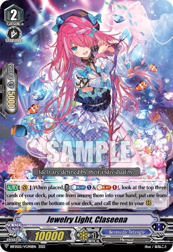 Jewelry Light, Claseena (BSF2022/VGP01EN 2022) [Bushiroad Event Cards] | Pegasus Games WI